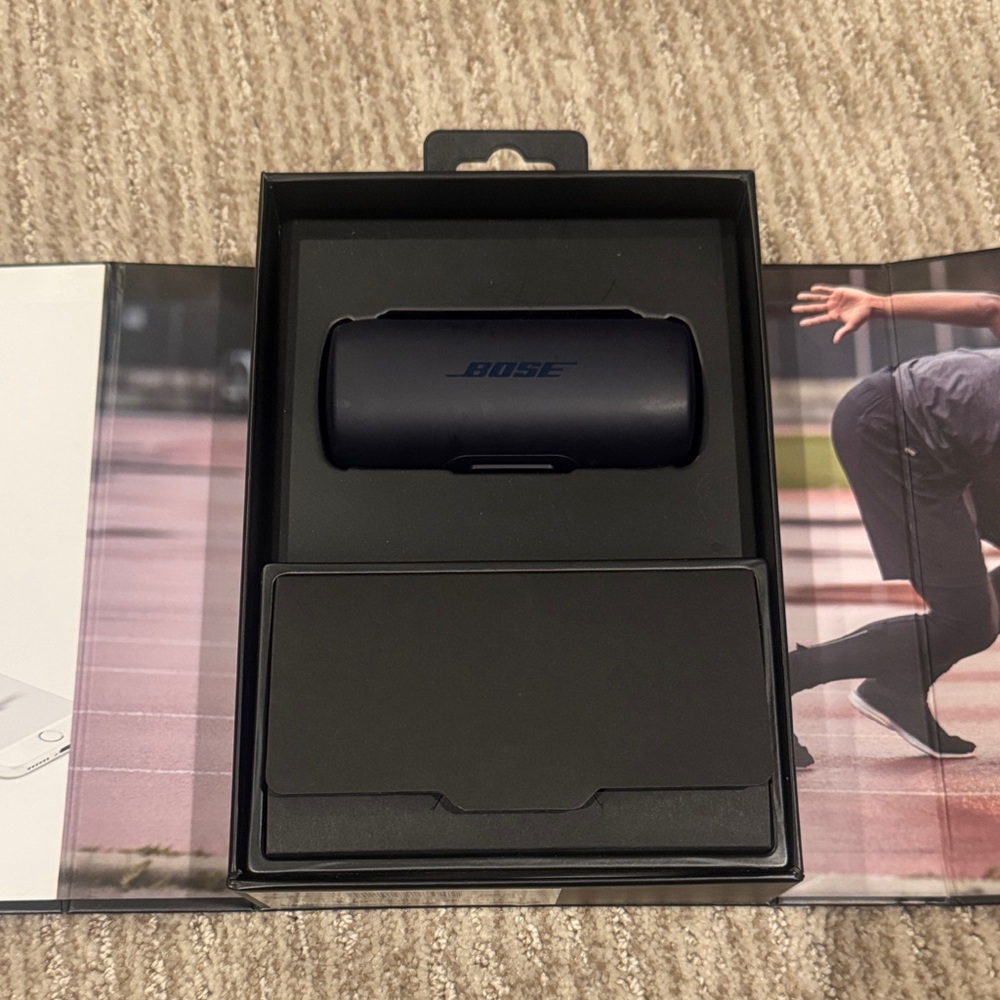 Bose SOUNDSPORT FREE WIRELESS HEADPHONES NAVY CITRON
